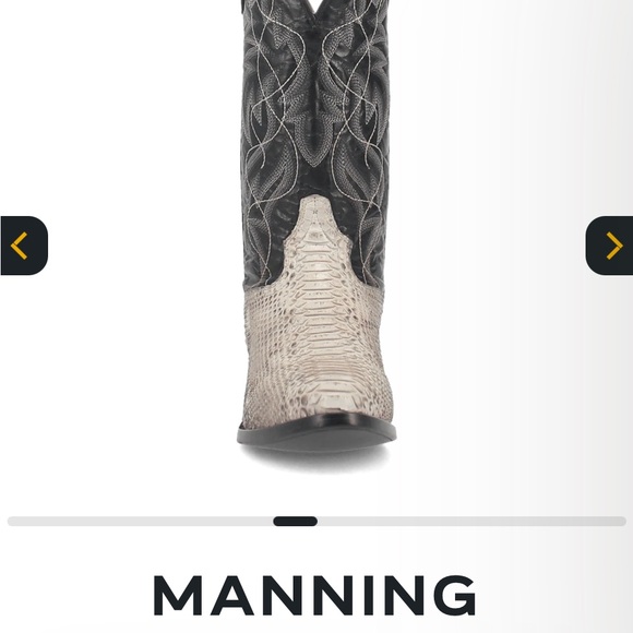 Dan Post python cowboy boots - Picture 11 of 15